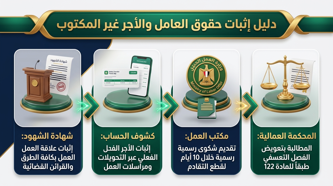 إثبات العلاقة العمالية وإلزام الصحف والمؤسسات برواتب العاملين