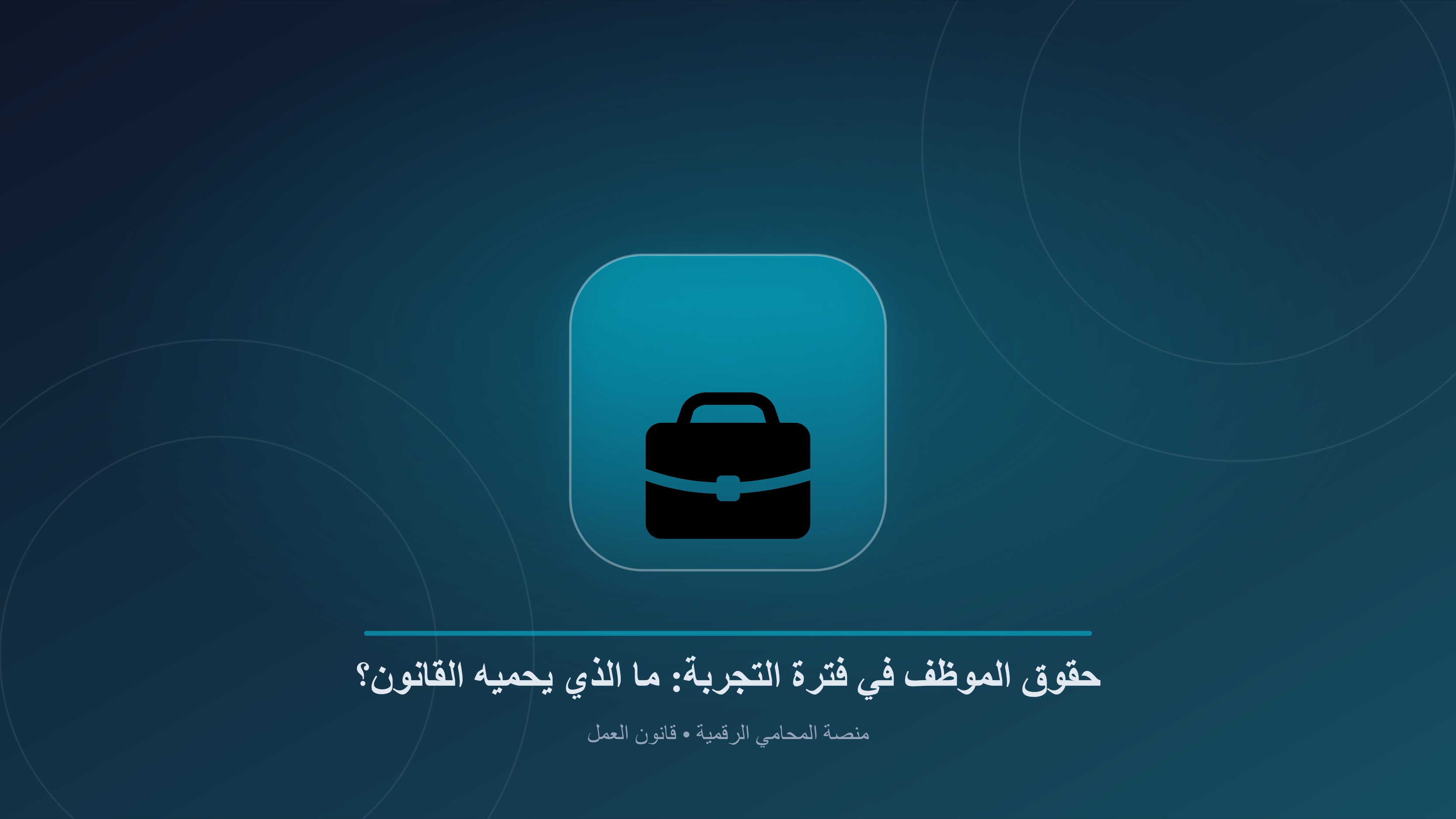 فترة التجربة في قانون العمل المصري: دليل شامل لحقوق الموظف وضمانات صاحب العمل